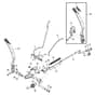 John Deere X300 - PC9519 - Brake Pedal - ST541193
