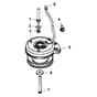 John Deere X300 - PC9519 - Pto Clutch - ST541468