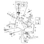 John Deere X300 - PC9519 - Lift Pedal - ST541487
