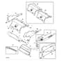 John Deere X300R - PC9608 - Muffler - ST559181