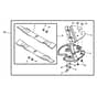 John Deere X300R - PC9608 - Mulch Kit - ST559243