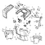 John Deere X304 - PC9520 - Instrument Panel (040001 - ) - ST541346