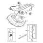 John Deere X304 - PC9520 - Mower Drive - ST541350