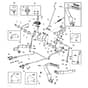 John Deere X304 - PC9520 - Lift Pedal - ST541358
