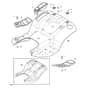 John Deere X304 - PC9520 - Fender Deck - ST541481