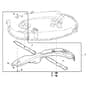 John Deere X304 - PC9520 - Mulch Kit - ST541501