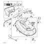 John Deere X304 - PC9520 - Mower Deck - ST541504