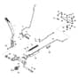 John Deere X305R - PC10882 - Brake Pedal - ST700254
