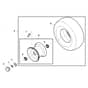John Deere X305R - PC10882 - Front Wheels - ST700304