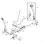 John Deere X320 - PC9521 - Brake Pedal - ST541193