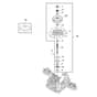 John Deere X330 - PC12876 - Transaxle Pump - ST851756