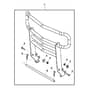 John Deere X350 - PC12707 - Brush Guard - ST900437