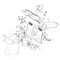 John Deere X350R - PC12708 - Chute - ST842830