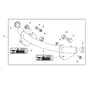 John Deere X350R - PC12708 - Front Bumper - ST900464