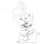 John Deere X350R - PC12708 - Seat Slide - ST923629