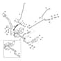 John Deere X354 - PC12709 - Brake Pedal - ST840785