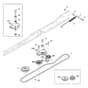 John Deere X354 - PC12709 - Belt Drive - ST841931