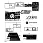 John Deere X354 - PC12709 - Labels - ST841936