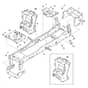 John Deere X370 - PC12710 - Frame - ST839878
