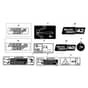 John Deere X370 - PC12710 - Labels - ST842873