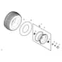 John Deere X380 - PC12711 - Wheels - ST840340