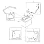 John Deere X380 - PC12711 - Battery - ST841060