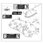 John Deere X380 - PC12711 - Mower Deck - ST947878