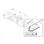 John Deere X380 - PC12711 - Discharge Chute - ST958924