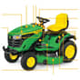 John Deere X384 Tractor - Quick Reference Guide