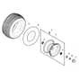 John Deere X390 - PC12713 - Wheels - ST840340