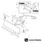 John Deere X390 - PC12713 - Front Blade - ST842646