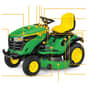 John Deere X394 Tractor - Quick Reference Guide