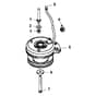 John Deere X500 - PC9524 - Pto Clutch - ST541724