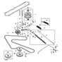 John Deere X500 - PC9524 - Belt Drive ( - 030000) - ST541743