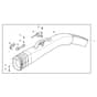 John Deere X500 - PC9524 - Powerflow Chute - ST541794