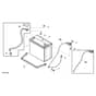 John Deere X500 - PC9524 - Battery - ST541858