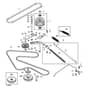 John Deere X534 - PC9526 - Belt Drive ( - 030000) - ST541743