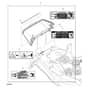 John Deere X534 - PC9526 - Discharge Chute - ST963643