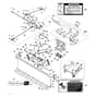 John Deere X540 - PC9527 - Front Mount - ST542244