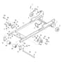 John Deere X540 - PC9527 - Frame - ST542274