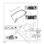 John Deere X540 - PC9527 - Discharge Chute - ST963643