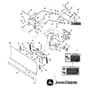 John Deere X570 - PC12715 - Front Blade (110001 - ) - ST846455