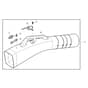 John Deere X570 - PC12715 - Chute Kit - ST926904