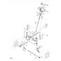 John Deere X580 - PC12716 - Front Axle - ST840806