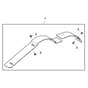 John Deere X580 - PC12716 - Deflector Kit - ST863755