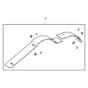 John Deere X584 - PC12717 - Deflector Kit - ST863755