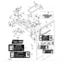 John Deere X584 - PC12717 - Discharge Chute - ST945586