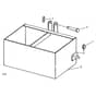 John Deere X730 - PC11844 - Ballast Box - ST552810