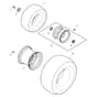 John Deere X734 - PC11845 - Wheels ( - 040000) - ST741969