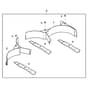 John Deere X734 - PC11845 - Mulch Kit ( - 030000) - ST754628